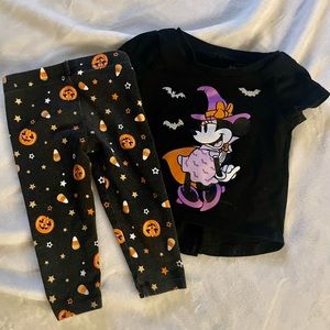 Disney Halloween Minnie Mouse outfit 12M